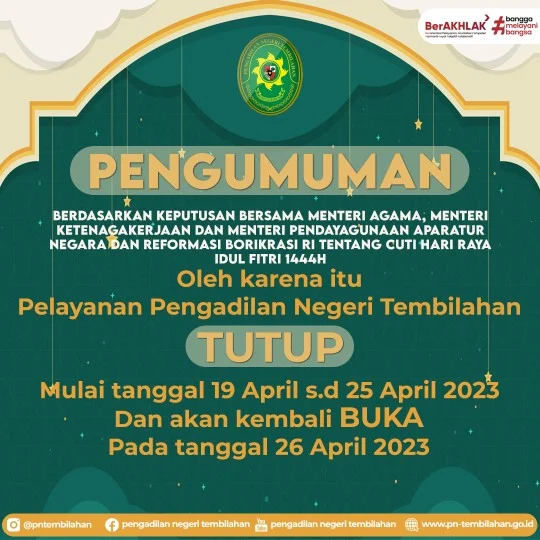 Pengumuman-Libur